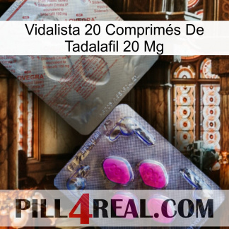 Vidalista 20 Comprimés De Tadalafil 20 Mg 38